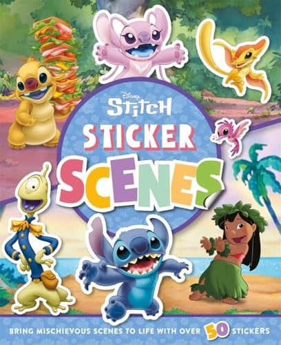 STITCH: STICKER SCENES (DISNEY) - Childrens Books - Image - Pop Weasel