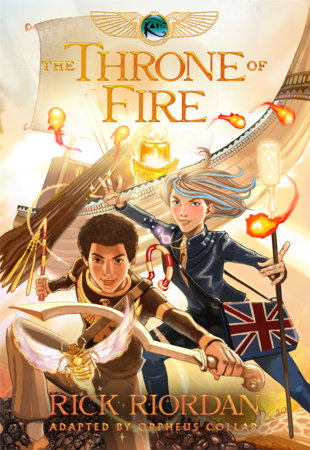 Kane Chronicles, The, Book Two: Throne of Fire: The Graphic Novel, The-The Kane Chronicles, Book Two | TPB - Graphic Novels - Image - Pop Weasel