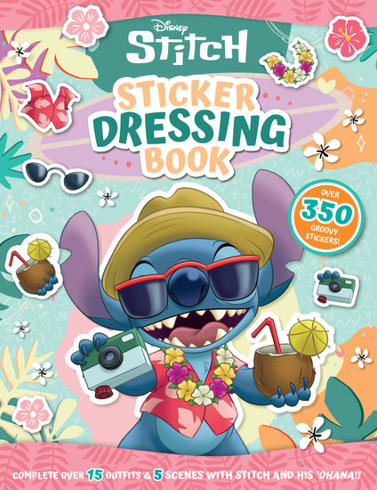 STITCH: STICKER DRESSING BOOK (DISNEY) - Childrens Books - Image - Pop Weasel