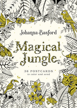 Magical Jungle: 36 Postcards to Color and Send - Stationery - Image - Pop Weasel