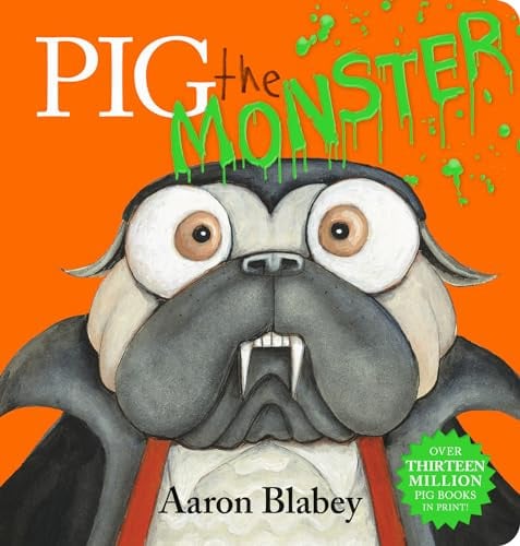 PIG THE MONSTER (BOARD BOOK) - Childrens Books - Image - Pop Weasel