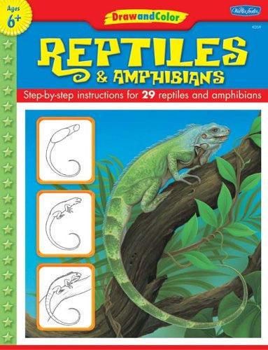Learn To Draw Reptiles & Amphi - - None - - Image - Pop Weasel