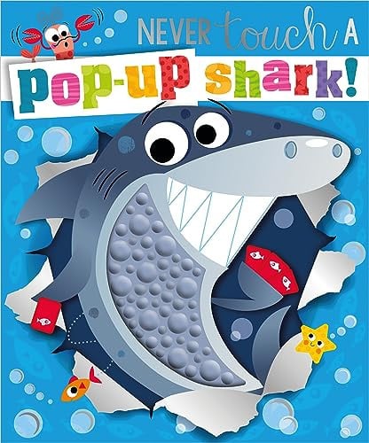 NEVER TOUCH A POP-UP SHARK! - Childrens Books - Image - Pop Weasel