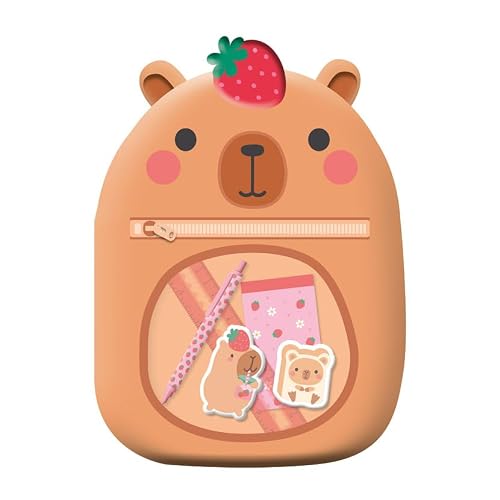 Capybara Sketchbook Set With Pouch - Bags, Wallets & Purses - Image - Pop Weasel
