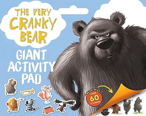 THE VERY CRANKY BEAR: GIANT ACTIVITY PAD - Childrens Books - Image - Pop Weasel