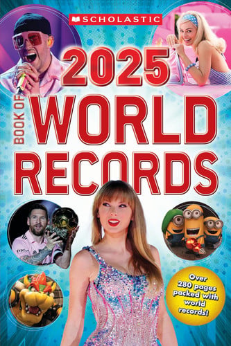 SCHOLASTIC BOOK OF WORLD RECORDS 2025 - Books - Image - Pop Weasel