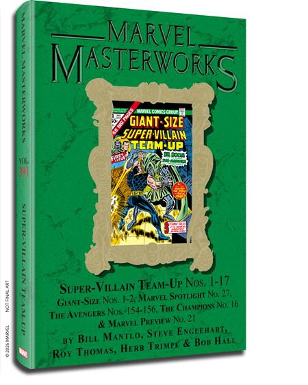 MARVEL MASTERWORKS SUPER-VILLAIN TEAM-UP HC VOL 01 RON WILSON DIRECT MARKET EDITION CVR - Graphic Novels - Image - Pop Weasel