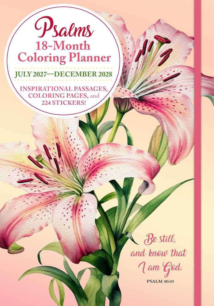 Psalms 18-Month Coloring Planner: July 2027-December 2028 | TPB - Books - Image - Pop Weasel