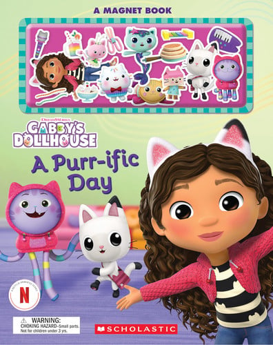 A PURR-IFIC DAY (DREAMWORKS: GABBY'S DOLLHOUSE A MAGNET BOOK) - Childrens Books - Image - Pop Weasel
