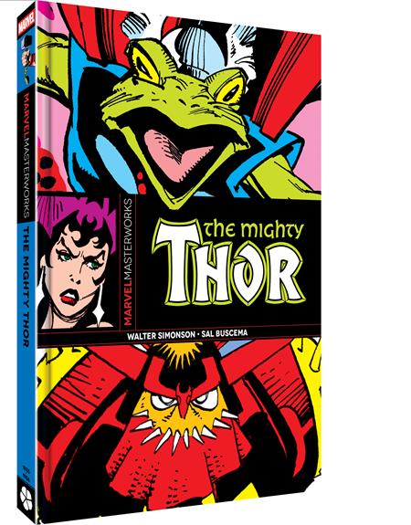 MARVEL MASTERWORKS THE MIGHTY THOR HC VOL 25 WALTER SIMONSON CLOVER PRESS EDITION CVR - Graphic Novels - Image - Pop Weasel