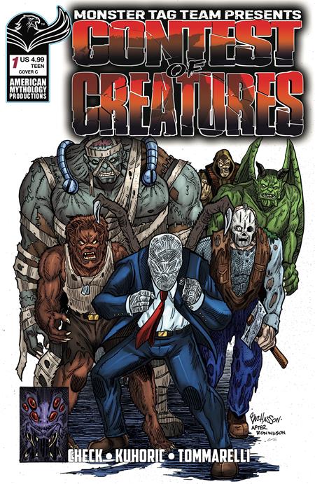 CONTEST OF CREATURES #1 CVR C BUZ HASSON VAR (MR)