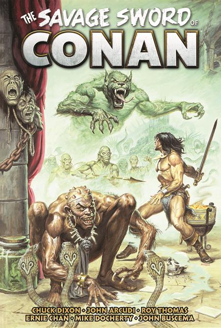 SAVAGE SWORD OF CONAN THE ORIGINAL COMICS OMNIBUS HC VOL 13 DIRECT MARKET EDITION EARL NOREM CVR (MR) - Graphic Novels - Image - Pop Weasel