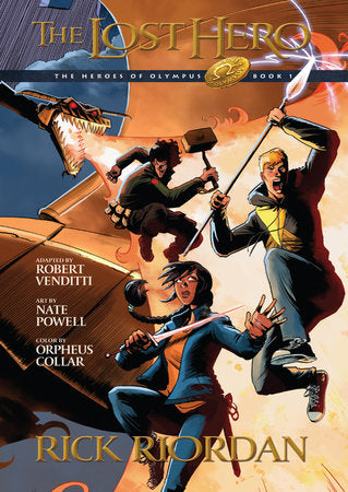 Heroes of Olympus, Book One: Lost Hero: The Graphic Novel, The-Heroes of Olympus, Book One | TPB - Graphic Novels - Image - Pop Weasel