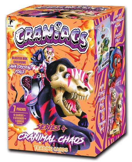 CRANIACS TRADING CARDS SERIES 4 CRANIMAL CHAOS BLASTER BOX - Cards - Image - Pop Weasel