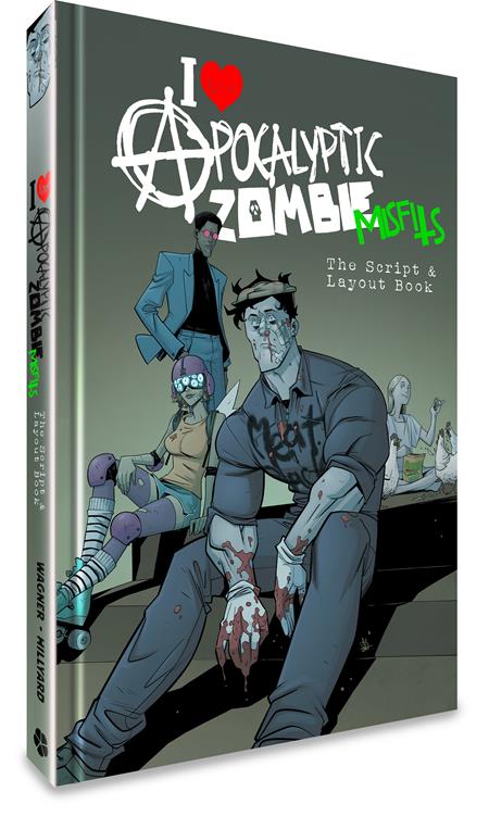 I LOVE APOCALYPTIC ZOMBIE MISFITS HC SCRIPTS & LAYOUTS EDITION - Graphic Novels - Image - Pop Weasel