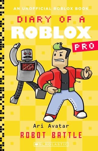 ROBOT BATTLE (DIARY OF A ROBLOX PRO: BOOK 12) - Childrens Books - Image - Pop Weasel