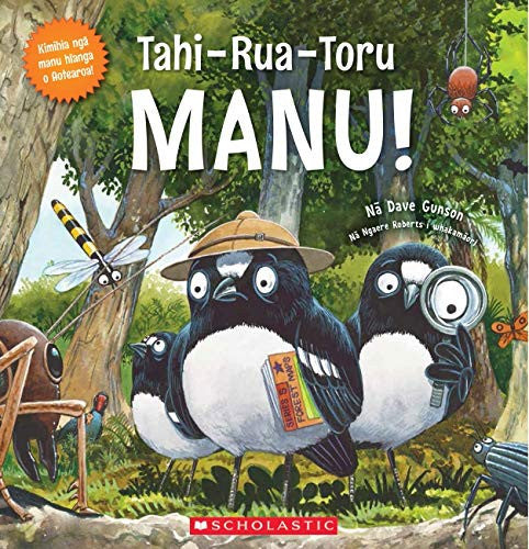 1-2-3 BIRD / TAHI-RUA-TORU MANU! (MAORI EDITION) - Childrens Books - Image - Pop Weasel