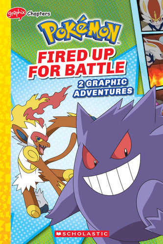FIRED UP FOR BATTLE (POKEMON: 2 GRAPHIC ADVENTURES - Graphic Novels - Image - Pop Weasel