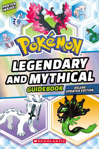 LEGENDARY AND MYTHICAL GUIDEBOOK: DELUXE UPDATED EDITION (POKEMON) - Childrens Books - Image - Pop Weasel