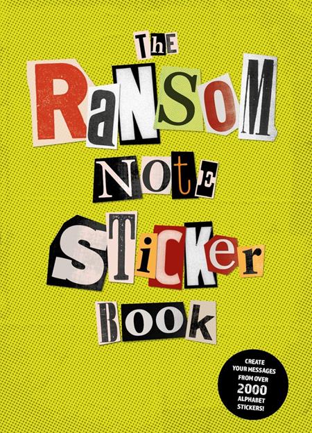 RANSOM NOTE STICKER BOOK TP - Graphic Novels - Image - Pop Weasel