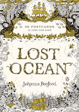 Lost Ocean: 36 Postcards to Color and Send - Stationery - Image - Pop Weasel