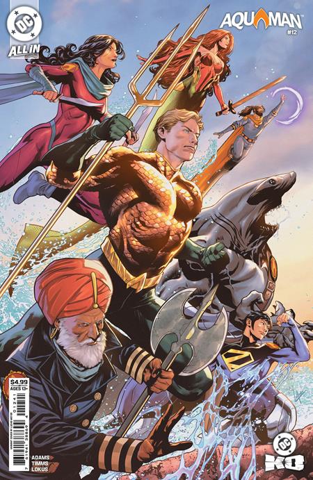 Aquaman #12  D Lucas Meyer Card Stock Var (dc K.o.)