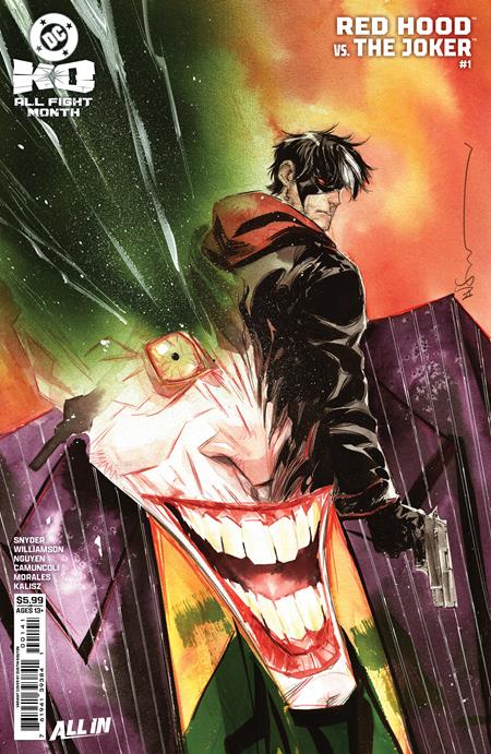 DC K.o. Red Hood Vs Joker #1  | One Shot  B Dustin Nguyen Card Stock Var