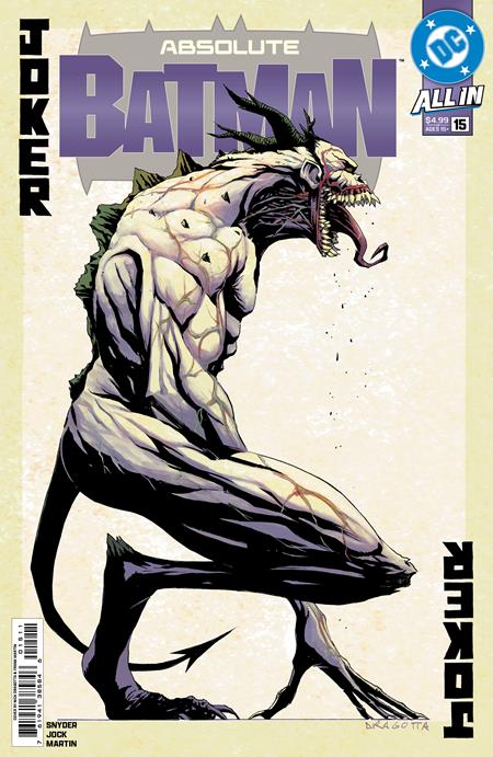 Absolute Batman #15  A Nick Dragotta