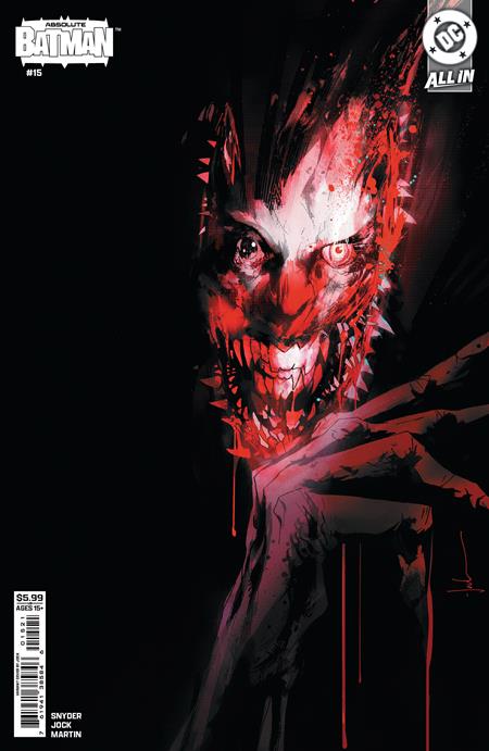 Absolute Batman #15  B Jock Card Stock Var