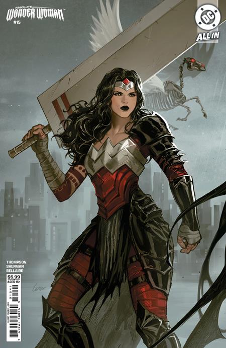 Absolute Wonder Woman #15  C Lesley Leirix Li Connecting Card Stock Var