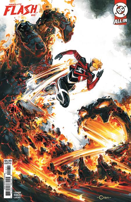 Absolute Flash #10  C Clayton Crain Card Stock Var