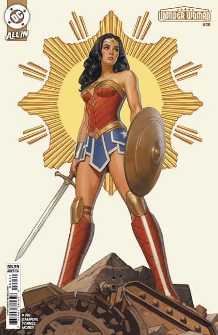 Wonder Woman #28  D Greg Smallwood Card Stock Var