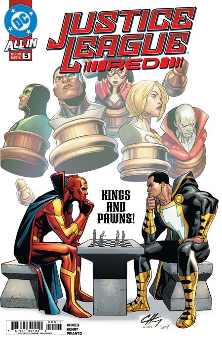 Justice League Red #5 (of 6)  A Clayton Henry