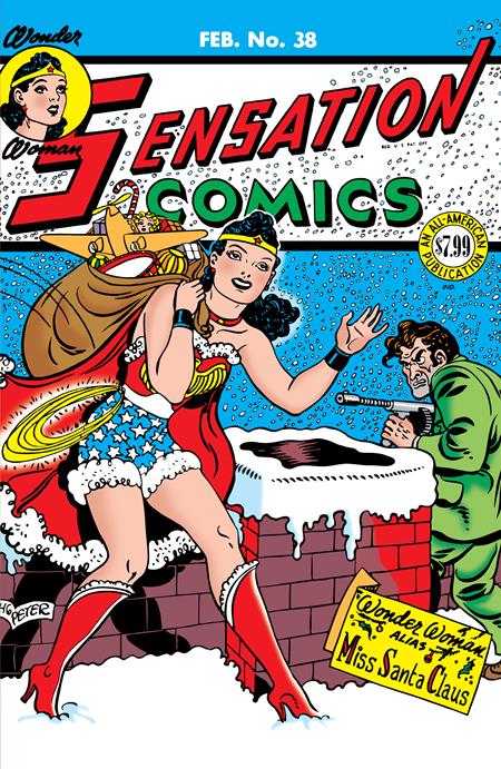 Sensation Comics #38 Facsimile Edition  B Harry G Peter Foil Var
