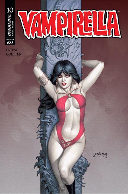 Vampirella #10  C Joseph Michael Linsner Var