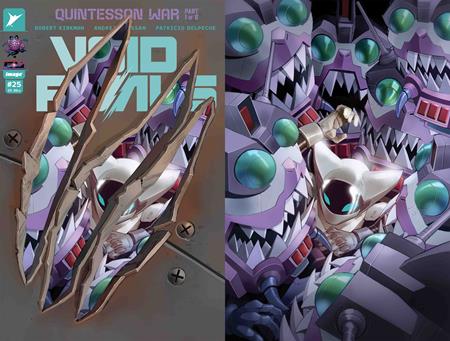 Void Rivals #25  K Eric Canete Foil Die Cut Var