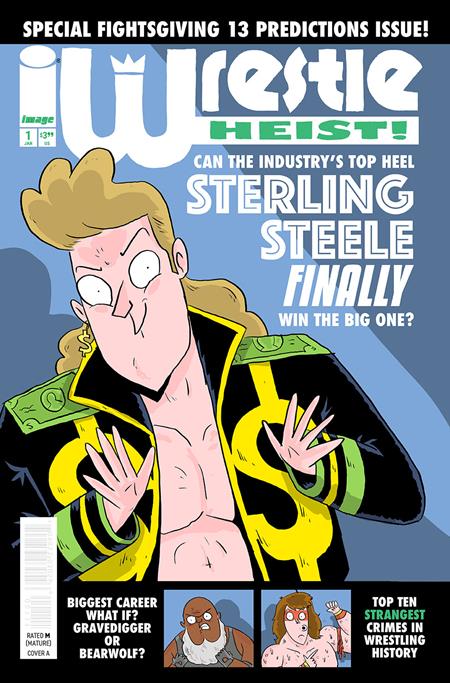 Wrestle Heist #1 (of 5)  A Kyle Starks
