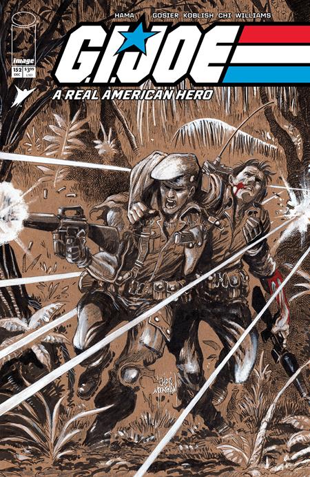 Gi Joe A Real American Hero  #152 Hama Files Edition  B Chris Mooneyham Var