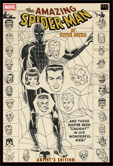Amazing Spider Man By Steve Ditko Artists Edition  | Hardcover Direct Market Exclusive Web - Graphic Novels - Image - Pop Weasel