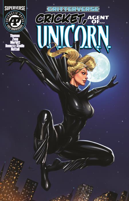 Critterverse Presents Cricket Agent Of Unicorn #1 (of 4)  B Izoneto Ademar Sanju Nivangune Var