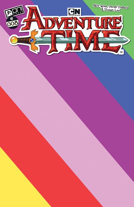 Adventure Time (2025) #8  C Lady Rainicorn Rainbow Sketch Var