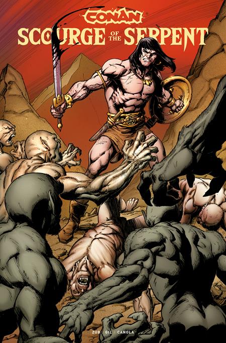 Conan The Barbarian Scourge Of The Serpent #4 (of 4)  C Mark Bagley Var