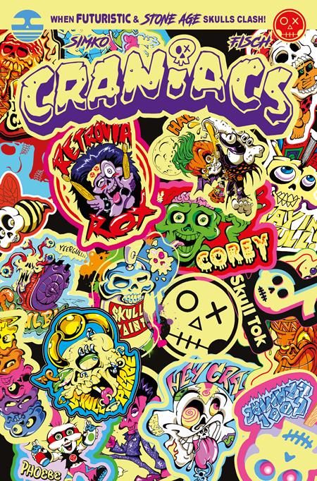 Craniacs #3 (of 4)  C Joe Simko Collage Var