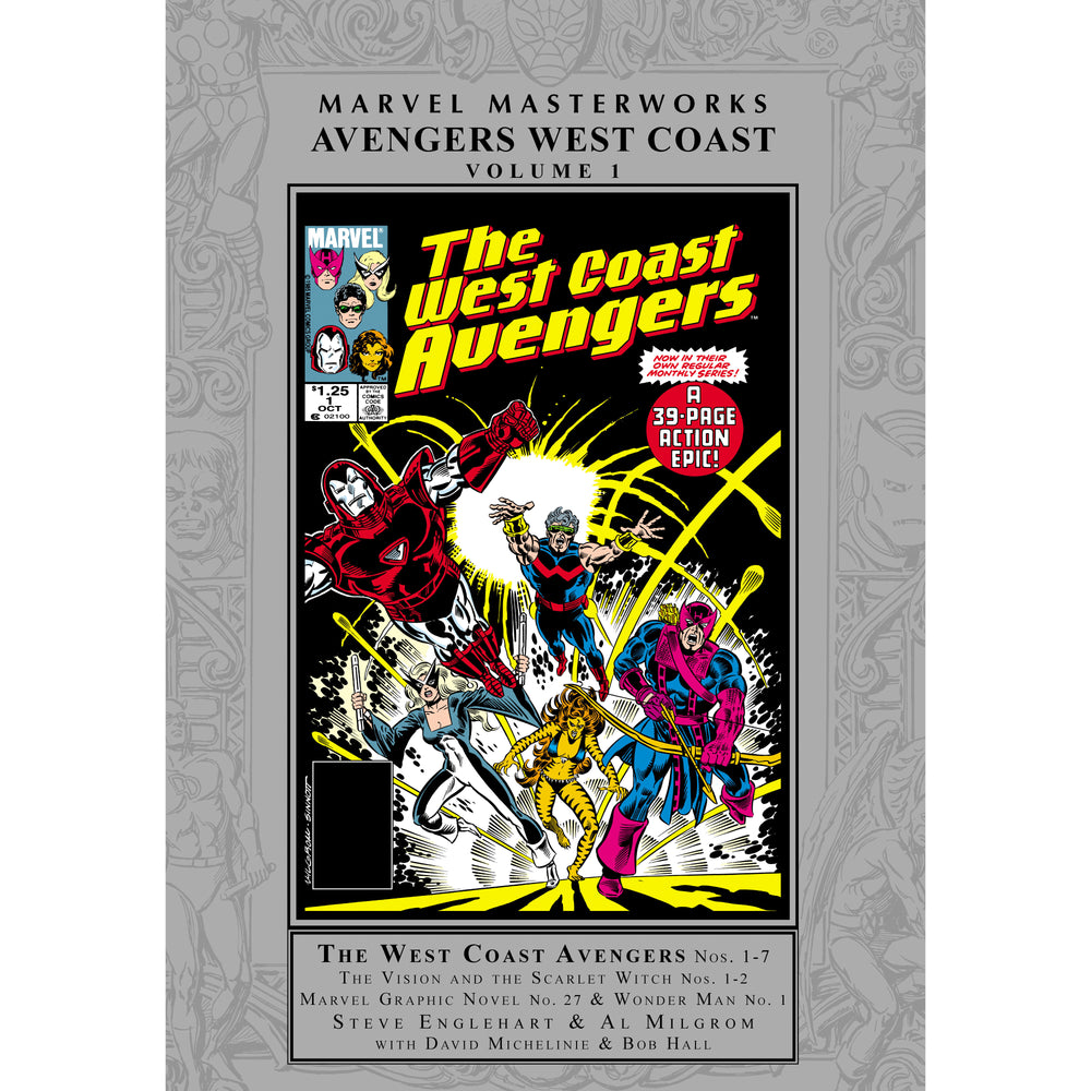 MARVEL MASTERWORKS: AVENGERS WEST COAST VOL. 1 | Hardcover - Graphic Novels - Image - Pop Weasel