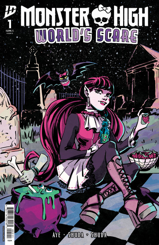 Monster High: World's Scare #1 Variant B (Sterle) - Image