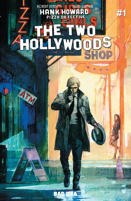 Hank Howard Pizza Detective The Two Hollywoods #1 (of 2)  A Alex Maleev Var
