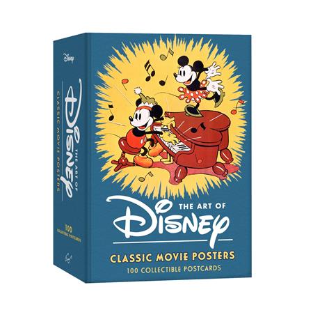 Disney The Art Of Disney Iconic Movie Posters 100 Collectible Postcards Previously Offered Thru Other Distributors - Stationery - Image - Pop Weasel
