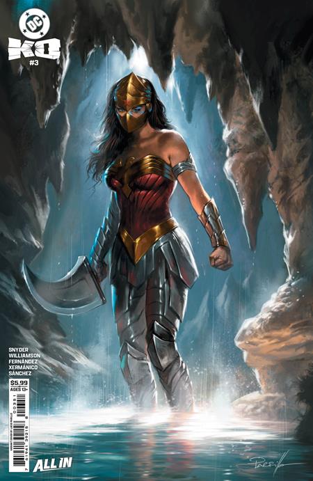 DC K.o. #3 (of 5)  E Lucio Parrillo Card Stock Var