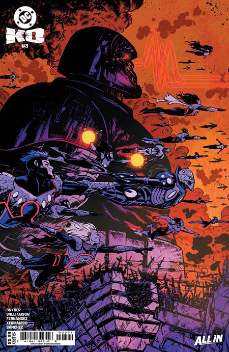 DC K.o. #3 (of 5)  F Sanford Greene Darkseid Card Stock Var