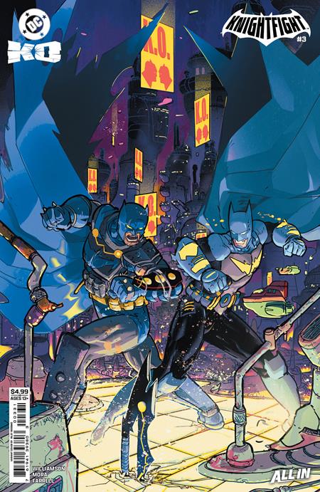 DC K.o. Knightfight #3 (of 4)  D Riley Rossmo Card Stock Var